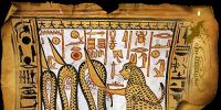 Apophis - le serpent maléfique des enfers, l'ennemi du dieu solaire Ra. Un énorme serpent dans la mythologie égyptienne.