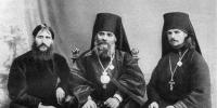 Helige äldste Grigory Efimovich Rasputin