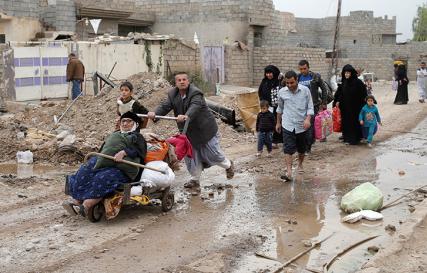 Měsíc útoku: proč není vidět žádný pokrok v akcích západní koalice poblíž Mosulu Důvody pro rozpor mezi plány USA a realitou